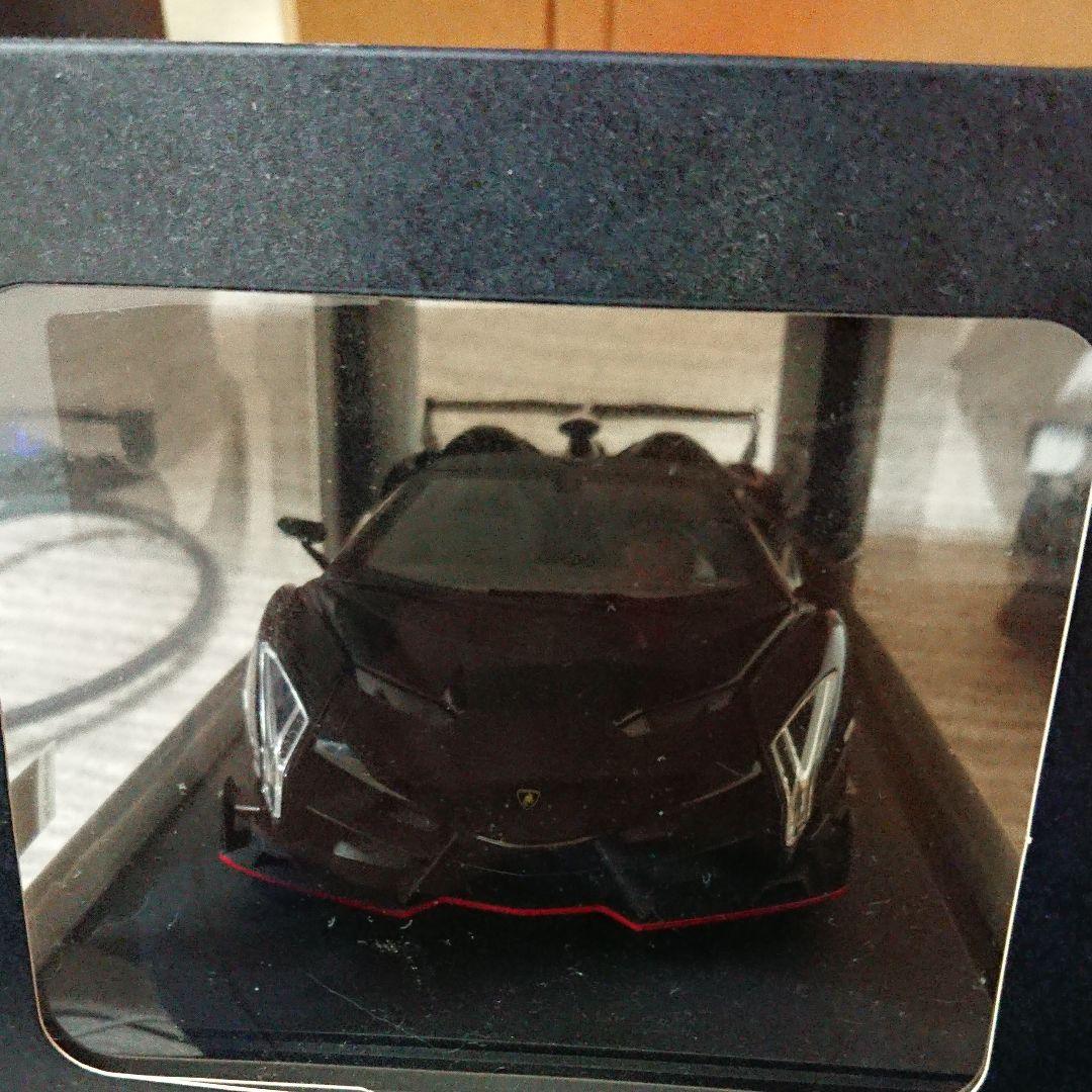 1/43 ミニカー 京商ランボルギーニヴェネーノロードスターブラック