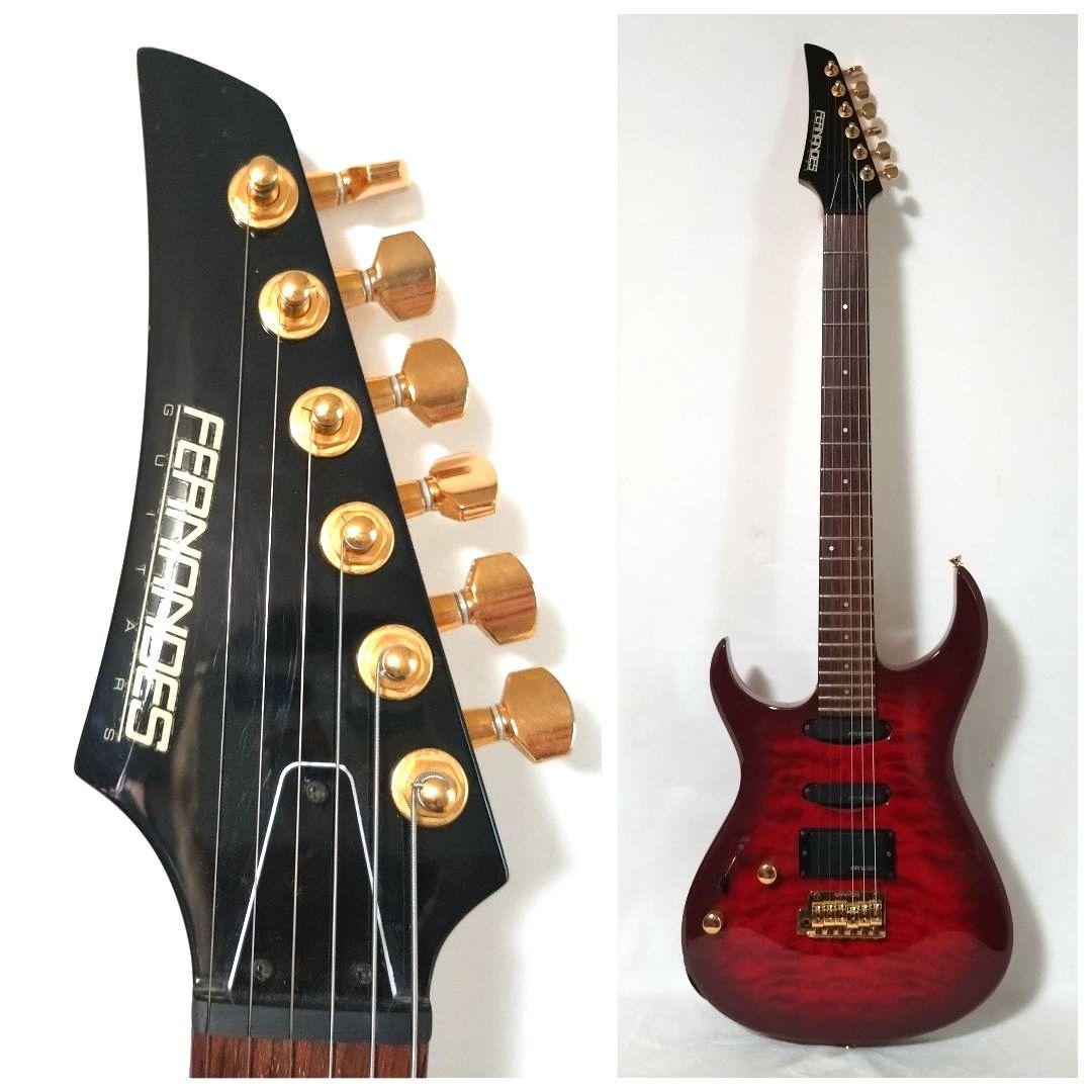 美品　FERNANDES　フェルナンデス　FGZ-420　レフティ　左利き用