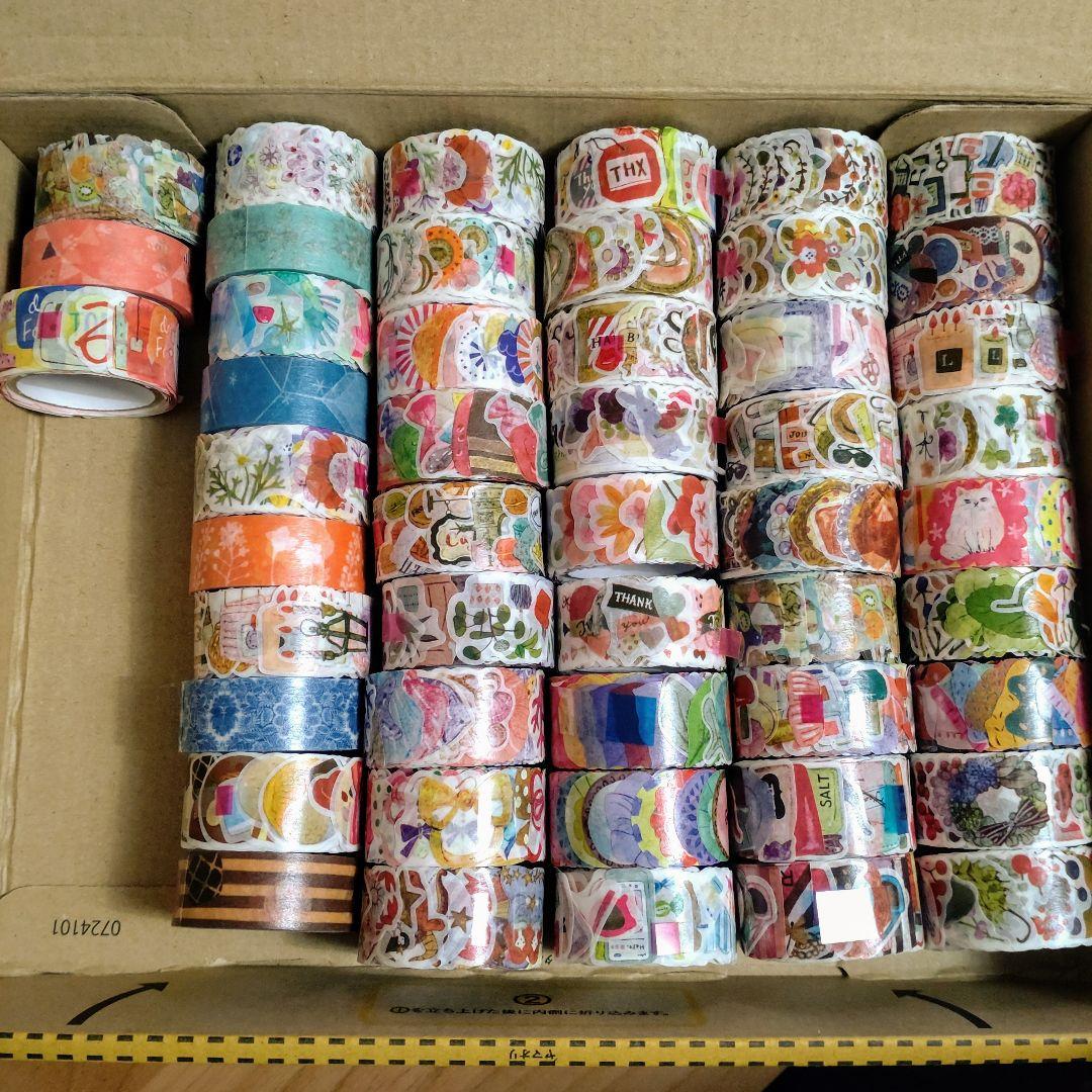 789.新品＆中古　フェリシモ　マスキングテープ　49個