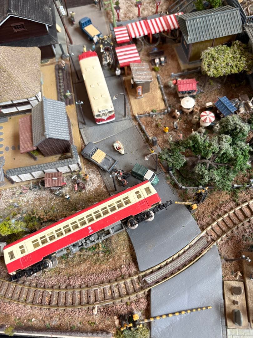 鉄道模型 少年時代 詳細な風景付き
