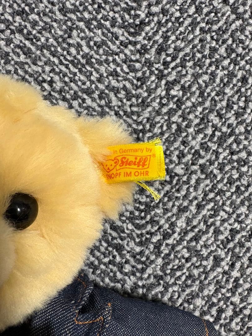 Steiffシュタイフ テディベア ドイツ 限定 黄色タグぬいぐるみ