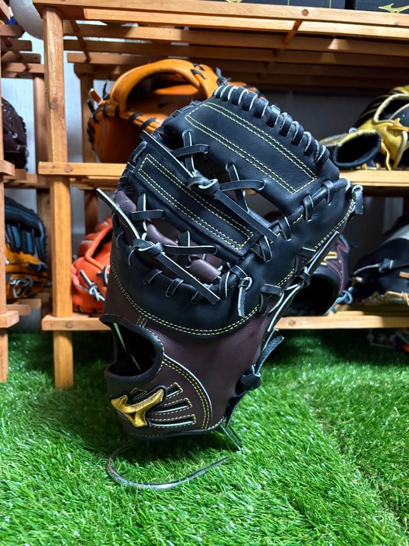 ミズノプロ　オーダー　軟式用　ファーストミット　匠仕上げ　実戦未使用品 一塁手用