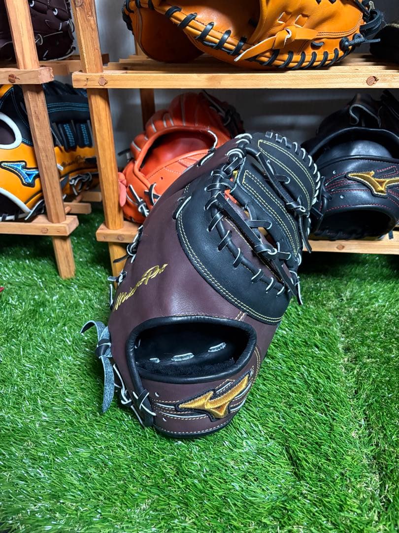 ミズノプロ　オーダー　軟式用　ファーストミット　匠仕上げ　実戦未使用品 一塁手用