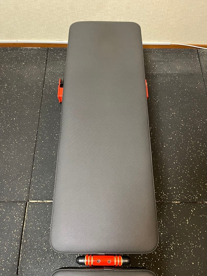 MBCアジャスタブルコンパクトベンチ　グロスレッド　都内引き取り限定