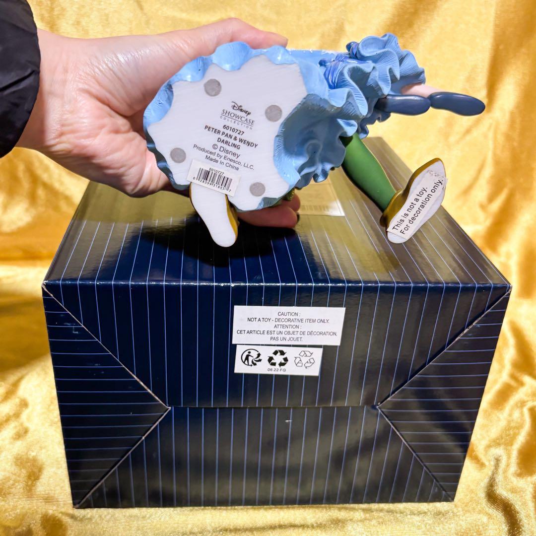 エネスコ　ショーケース　enesco ピーターパン　ウェンディ　置物　フィギュア