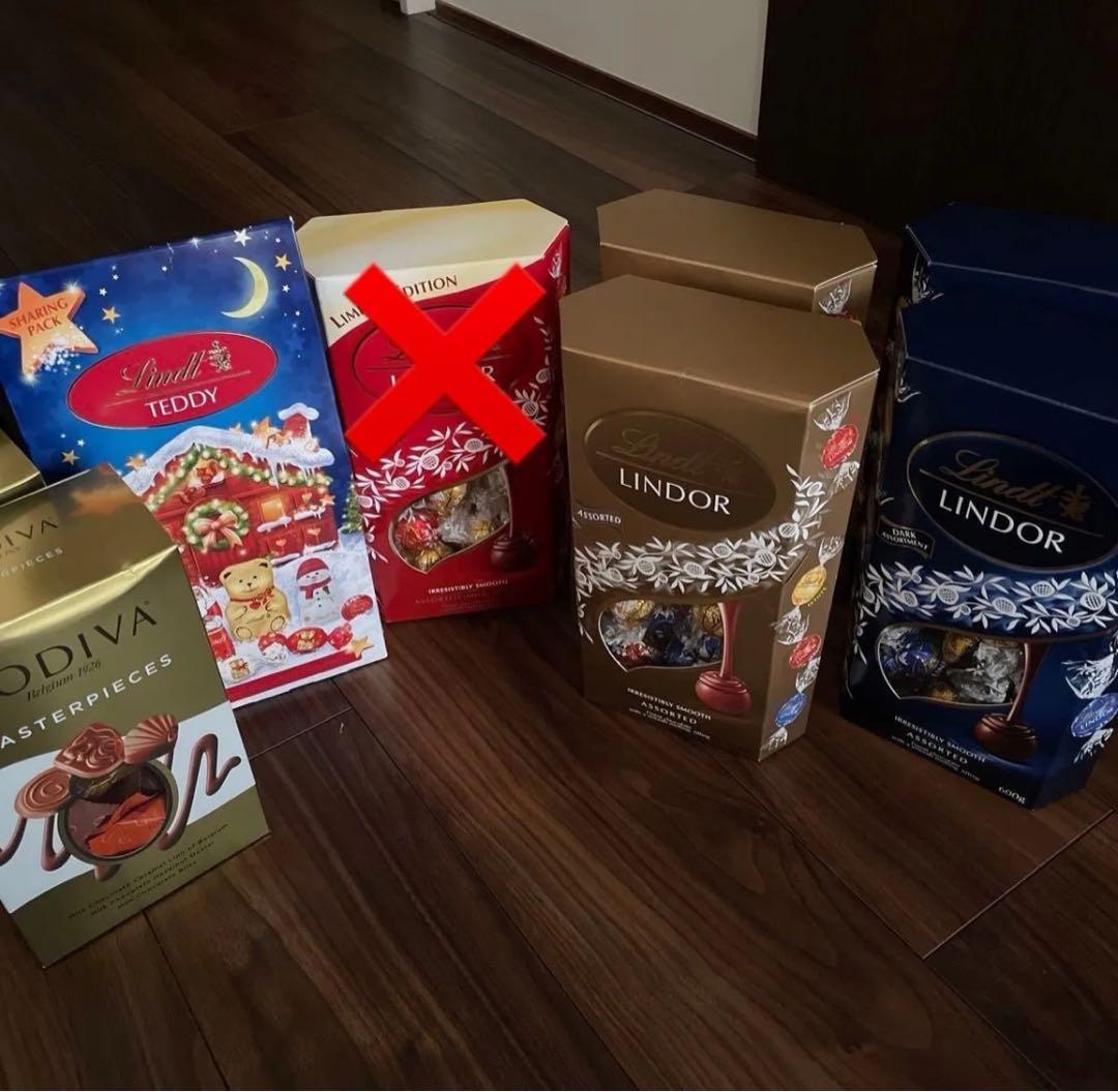 専用です！未開封箱のまま発　発送　リンツアソート　GODIVAチョコレートセット