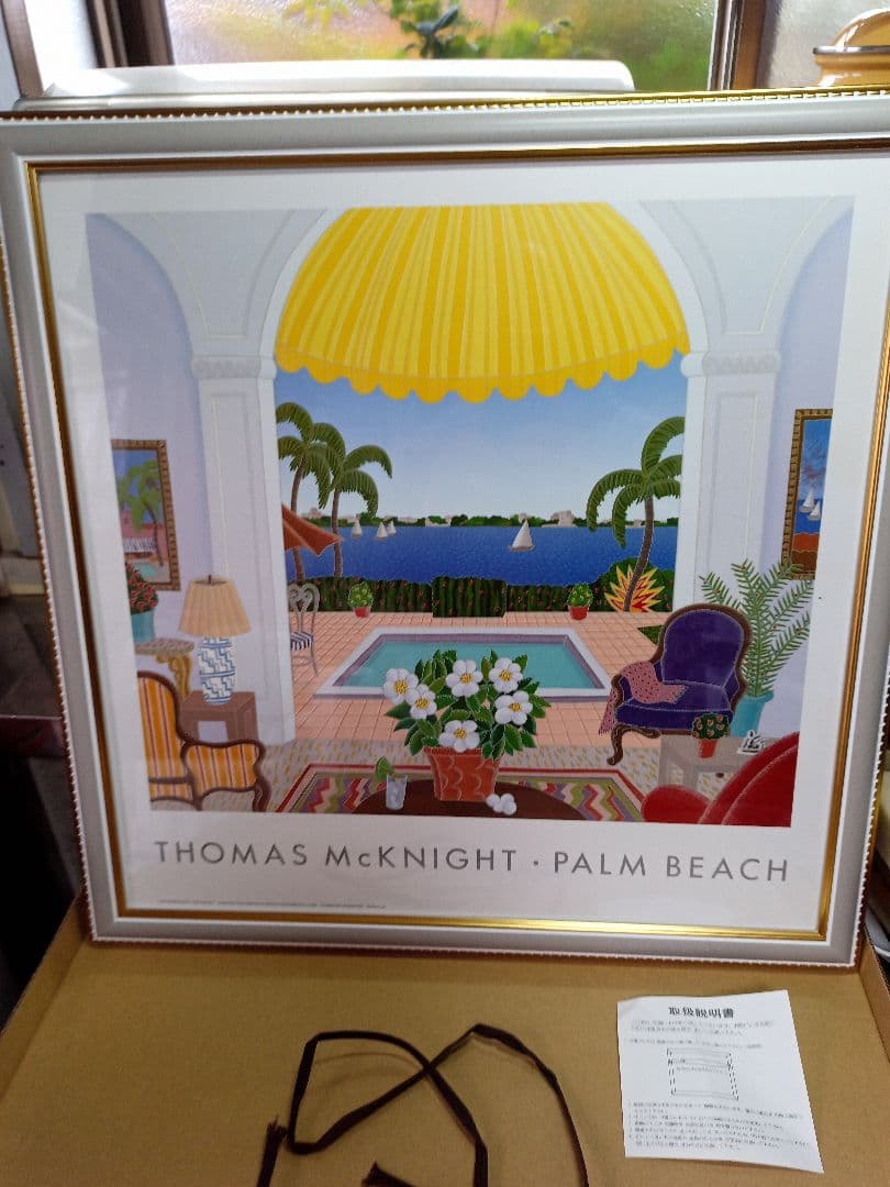 THOMAS McKNIGHT PALM BEACH 絵画
