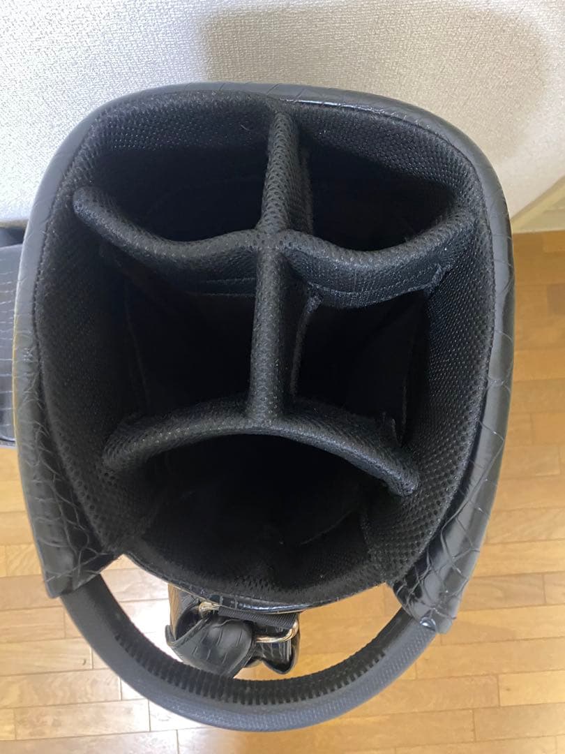 ※激レアワニ柄デザイン※お得セット　Admiral ゴルフバッグ キャディバッグ