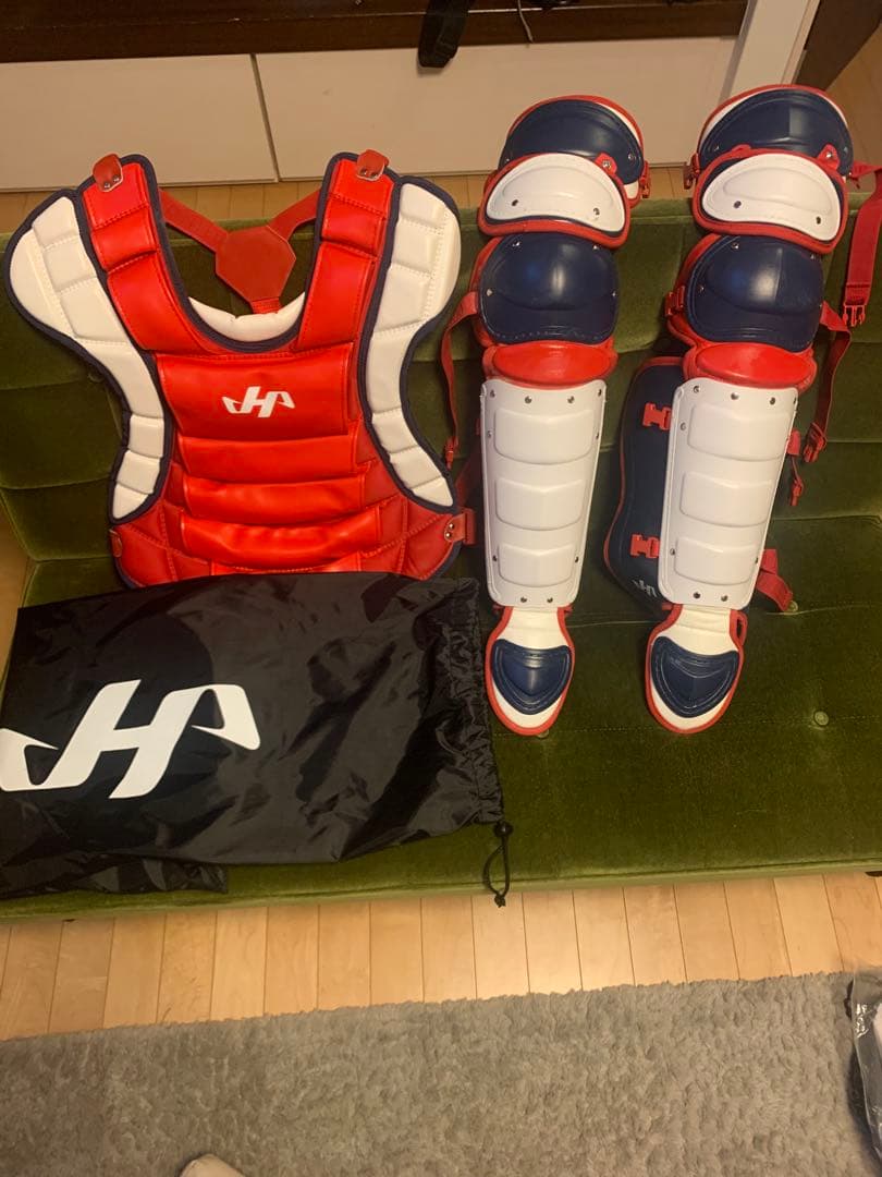 硬式／軟式　ハタケヤマ　キャッチャー　プロテクター