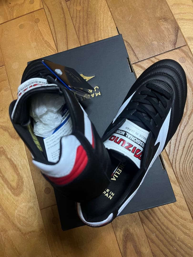 新品　旧品番　特価　ミズノ　モレリア 2 JAPAN 折り返しタン 27cm ①