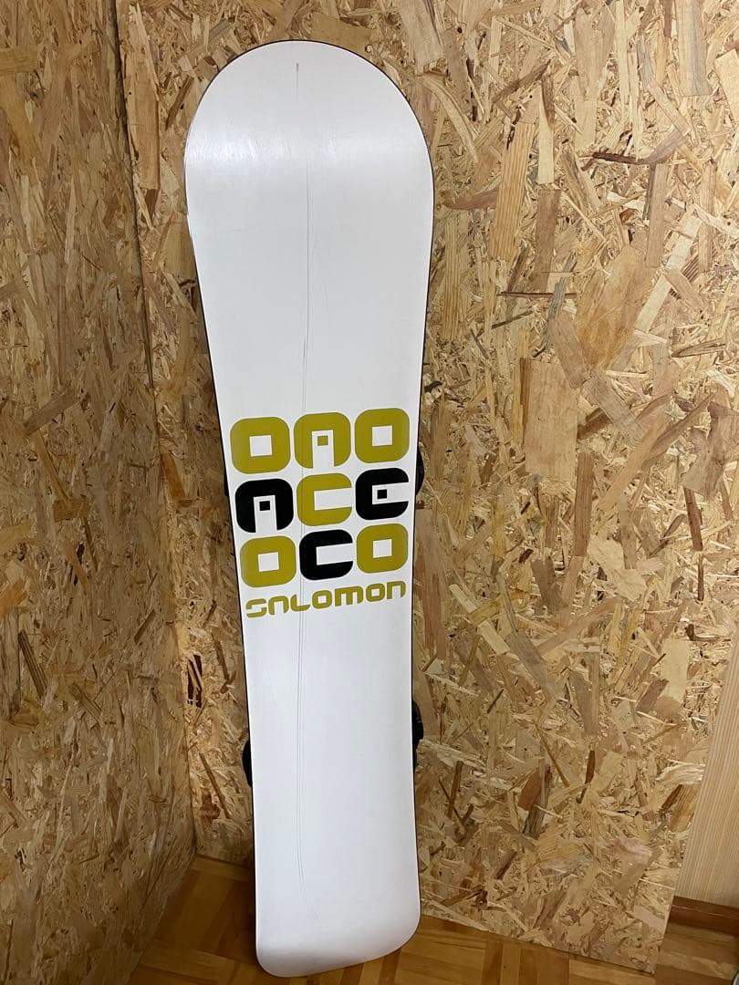 スノーボードSALOMON148cmビンディングSALOMON（M）滑走Wax込