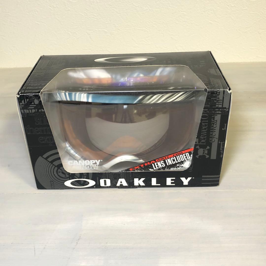 未使用品　OAKLEY CANOPY スノーボード用ゴーグル