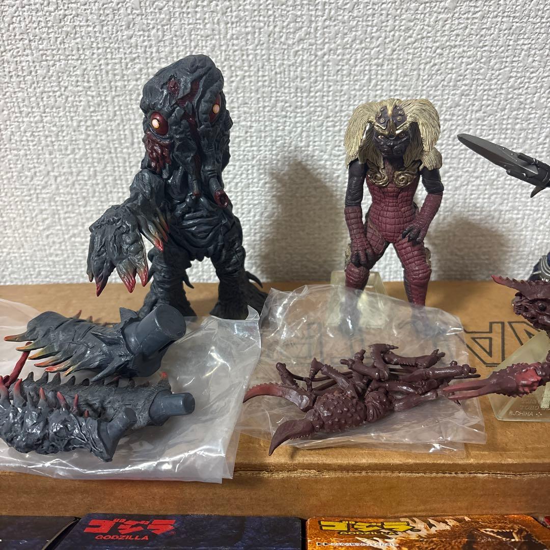 アルティメットモンスターズ ゴジラ 01~03 9体 セット