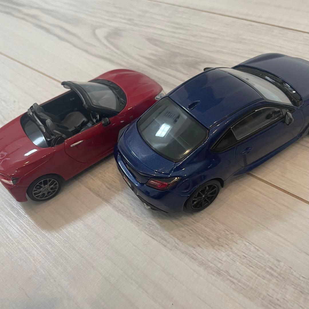 【非売品】トヨタ GR86＆COPEN★色見本ミニカー 店頭展示用 2台セット