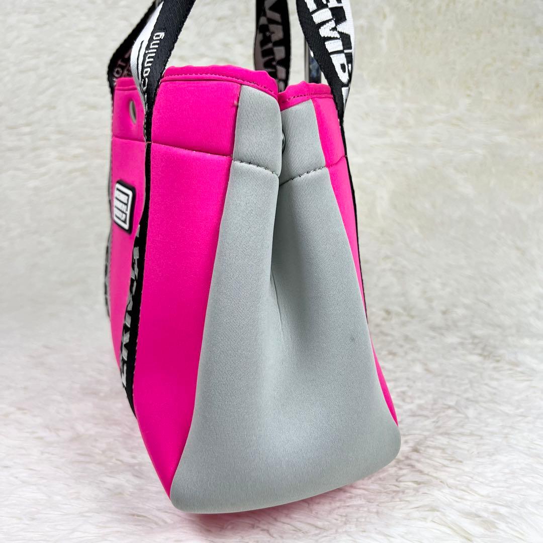 ディセンバーメイ ネオプレーントートバッグ カートバッグ 大容量 ネオン