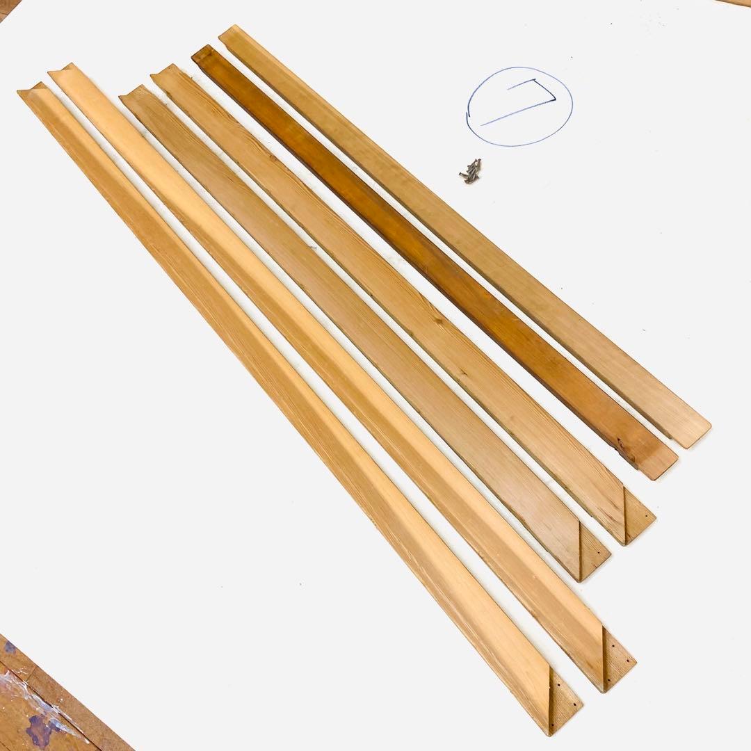 ⚠️専用　絵画用 木枠 キャンバス枠 F100号 杉材 KISO刻印 良品 ⑦