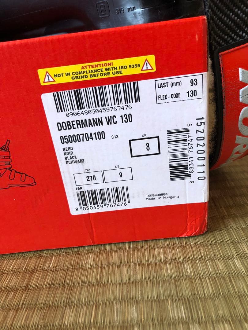 NORDICA DOBERMANN WC 130 スキーブーツ UK8