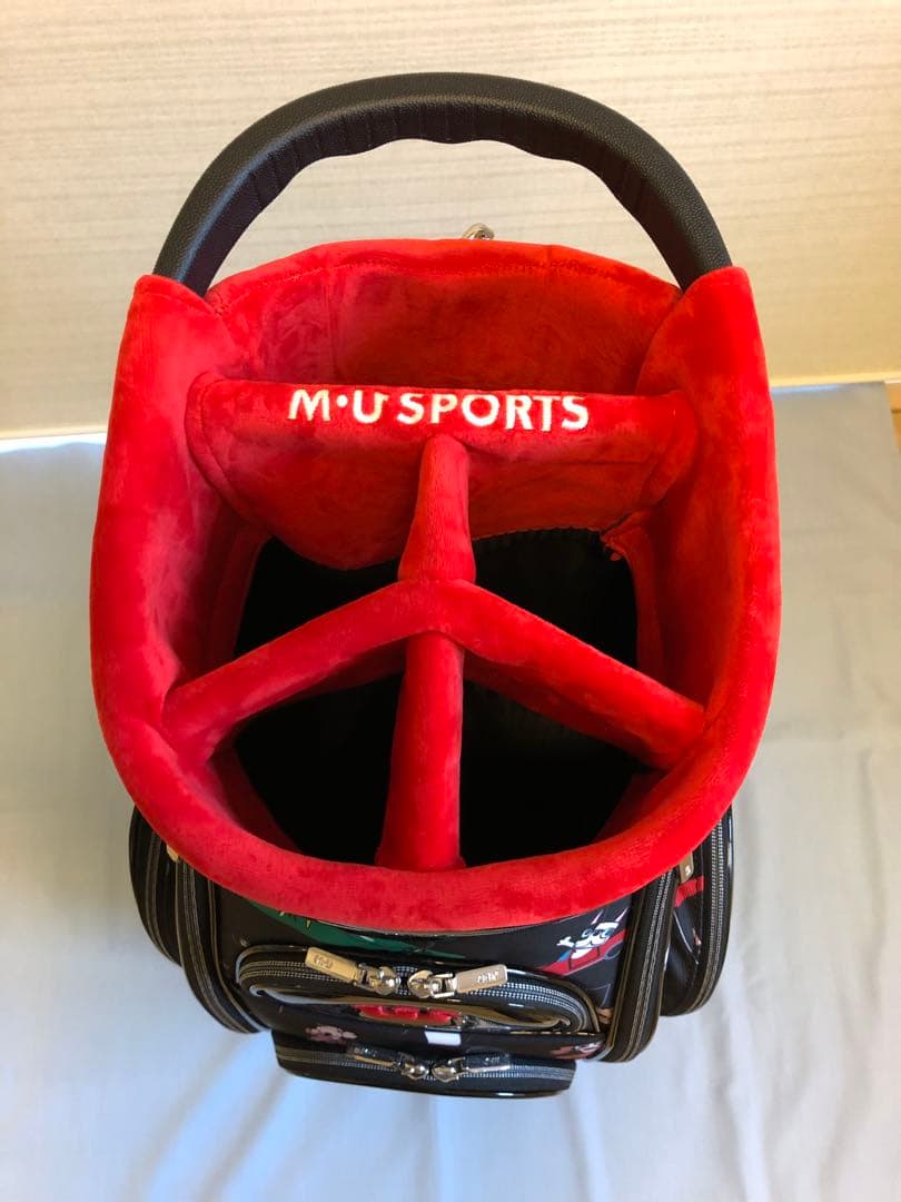 【新品】M・U SPORTS☆キャスター付キャディバッグ