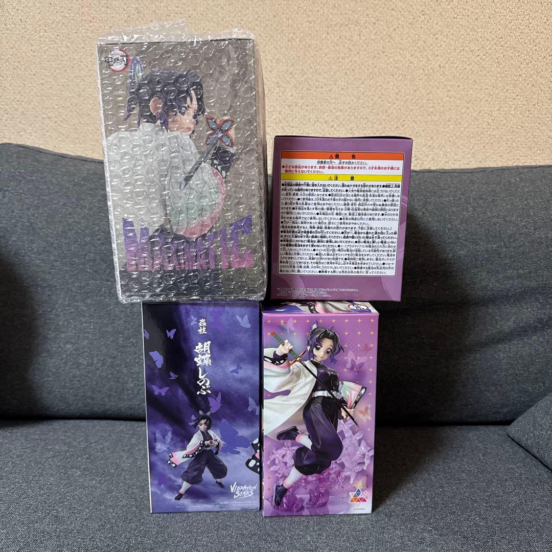 鬼滅の刃 プライズ　フィギュア　4体セット（胡蝶しのぶ）