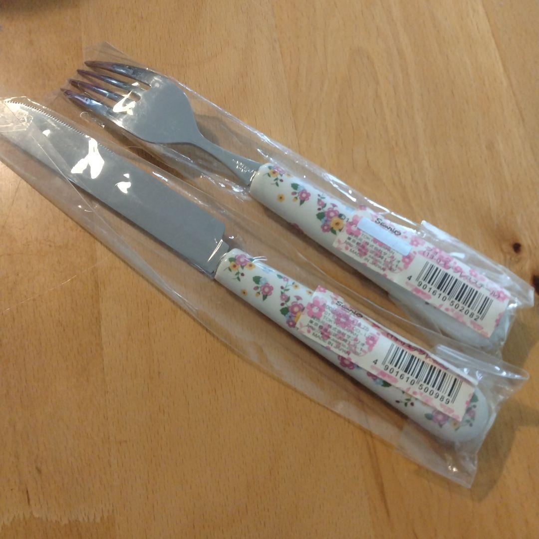 Hello Kitty フォークとナイフセット