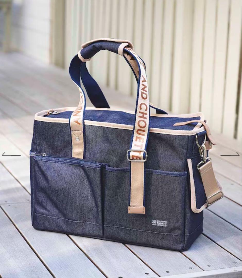 & chouette 《いぬのきもち制作協力》デニム2wayペットキャリーバッグ