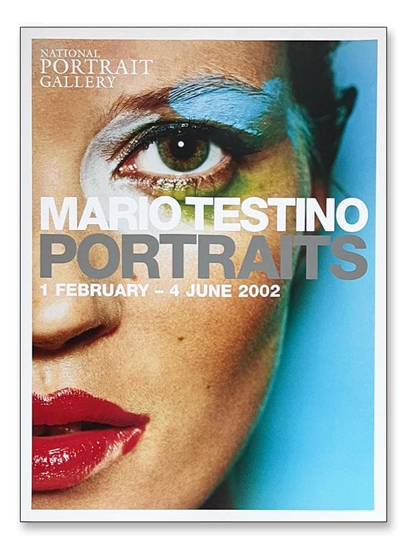 特別限定額装作品/Kate Moss face/ケイトモス/マリオ テスティーノ