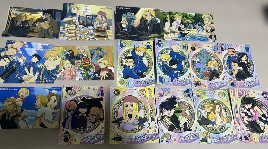 鋼の錬金術師 カードダスマスターズ 87枚セット ダブりあり　エド　ロイ