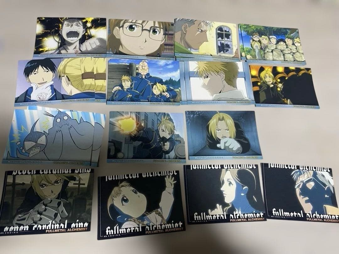 鋼の錬金術師 カードダスマスターズ 87枚セット ダブりあり　エド　ロイ