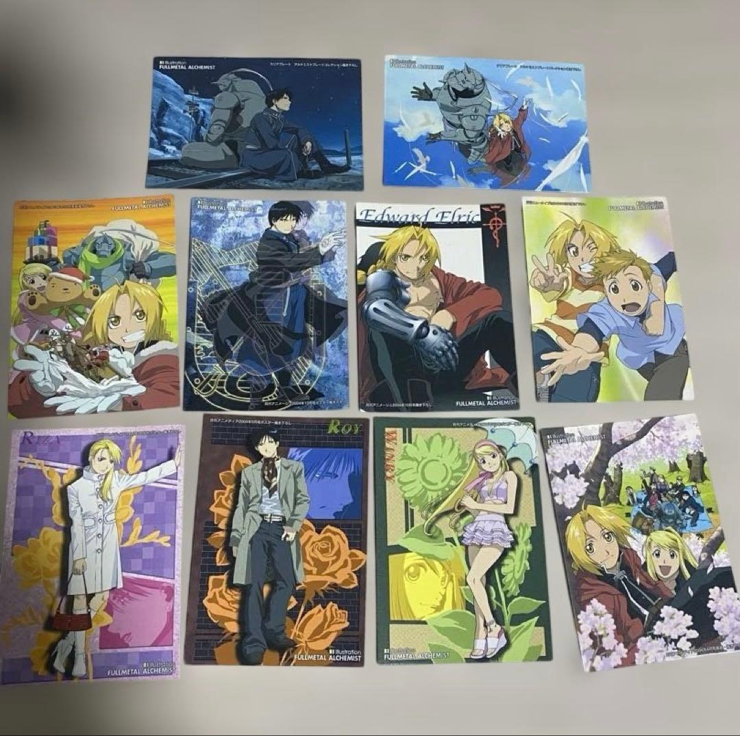 鋼の錬金術師 カードダスマスターズ 87枚セット ダブりあり　エド　ロイ