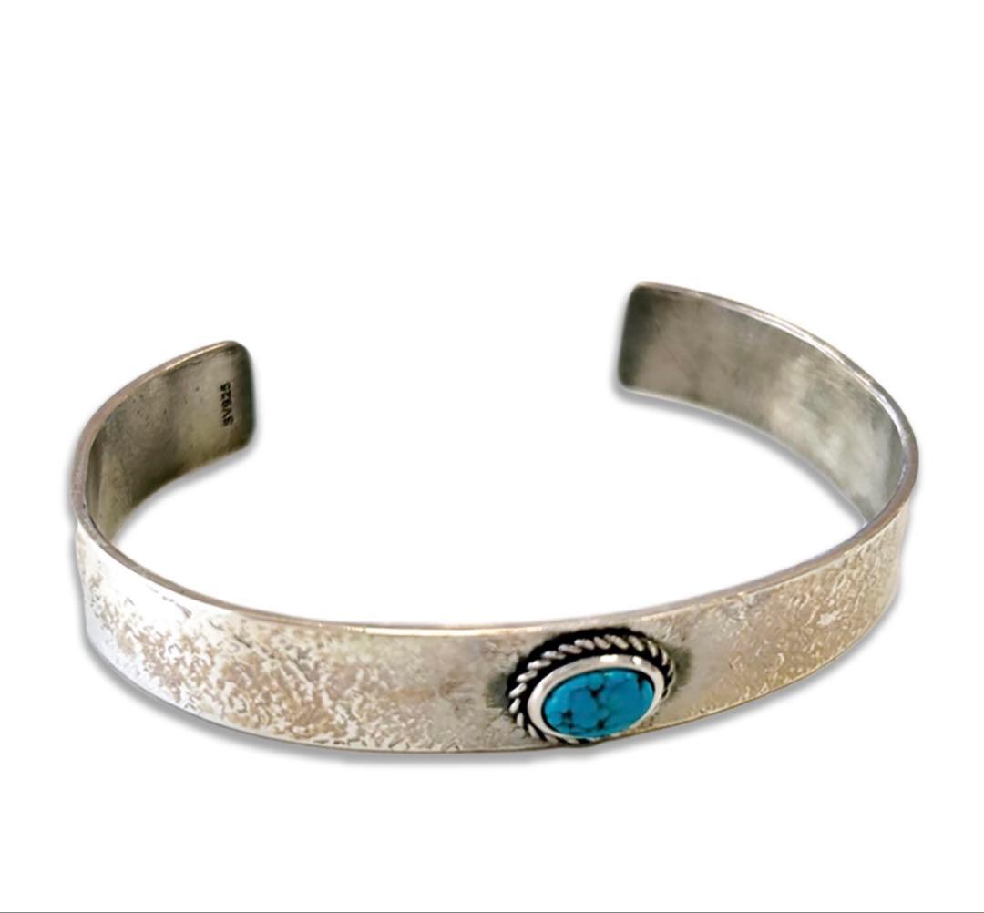 平井大　ターコイズシルバーバングル