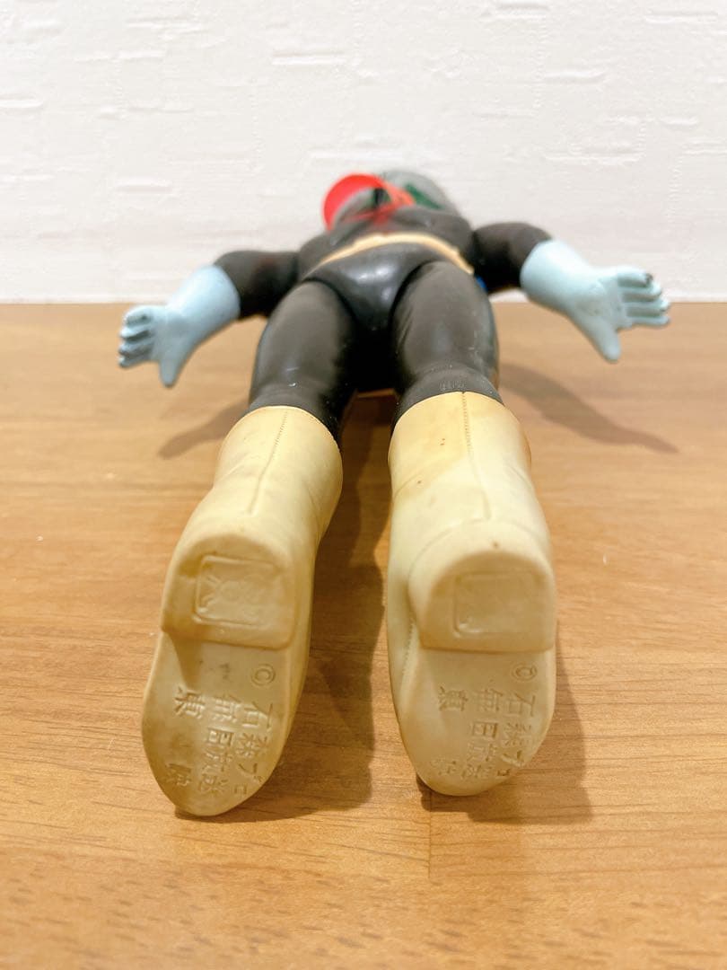 旧バンダイ　仮面ライダー　スタンダードソフビ　ポピー　当時物　面取れ　入手困難