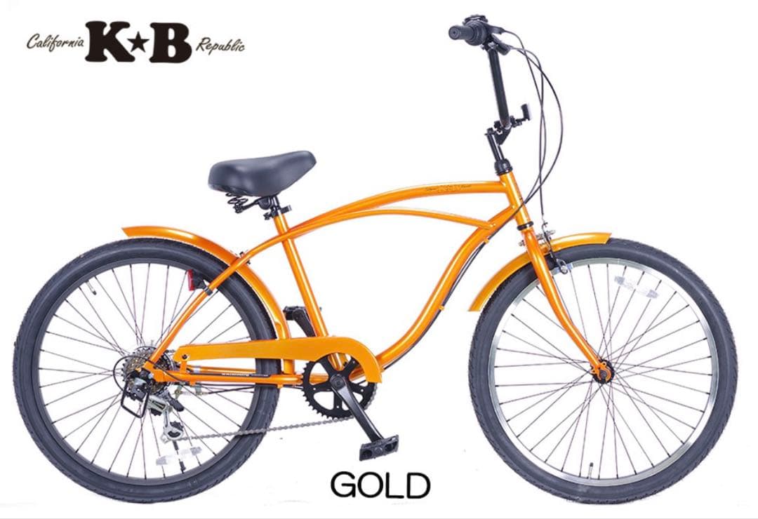 自転車　KBビーチクルーザー