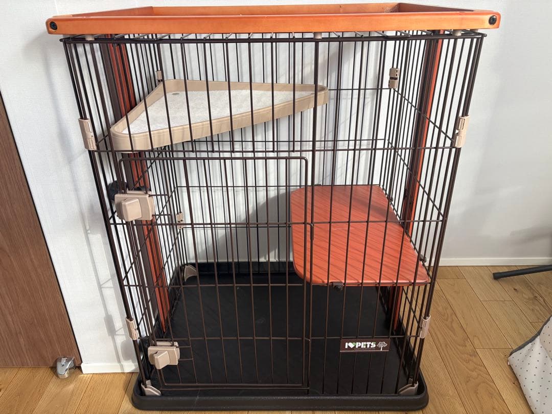 【値下げ中】ウッドワンサークル・キャットミニ 猫用ペットケージ 完成品