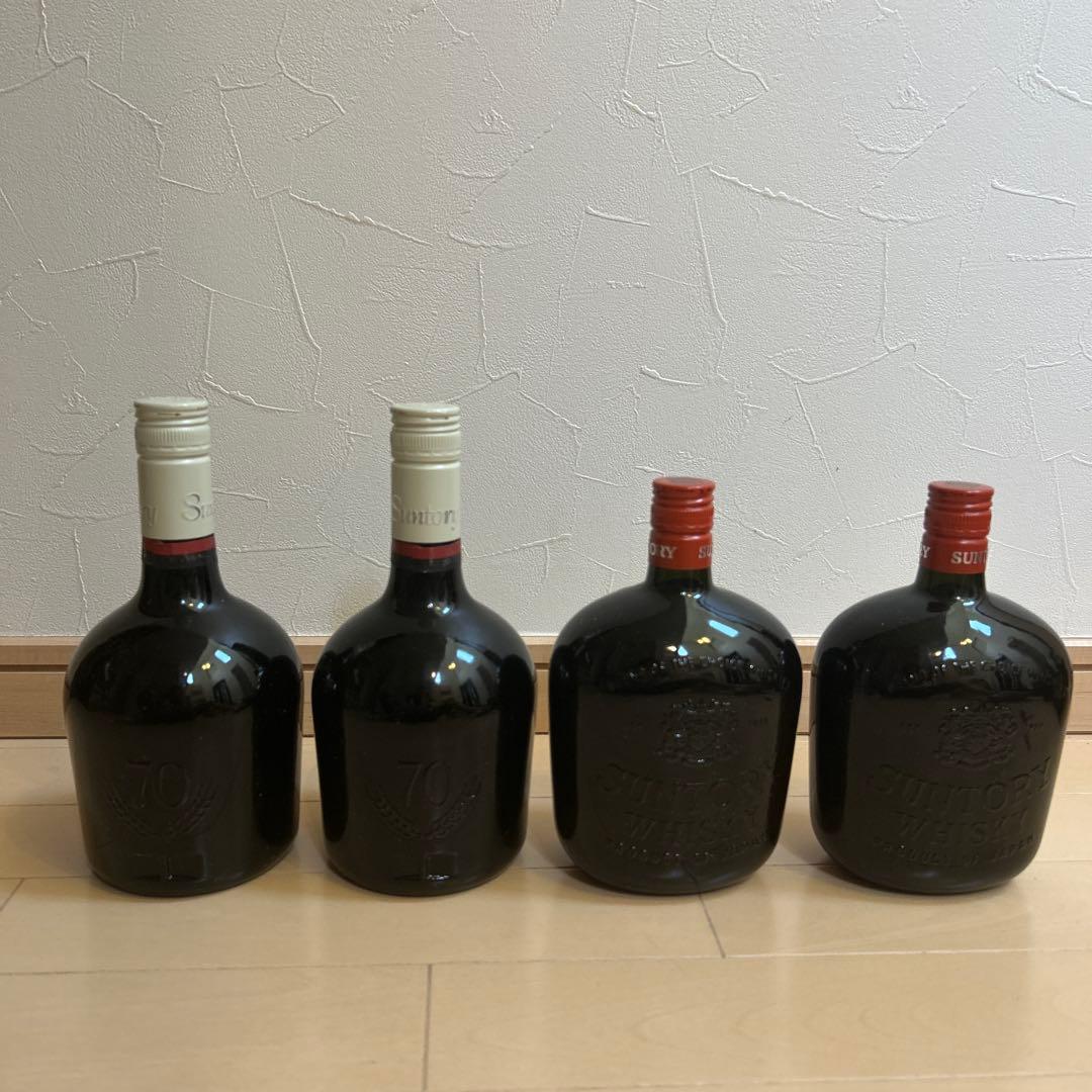 古酒　サントリースペシャルリザーブ特級７０年記念　2本　&オールド特級　２本