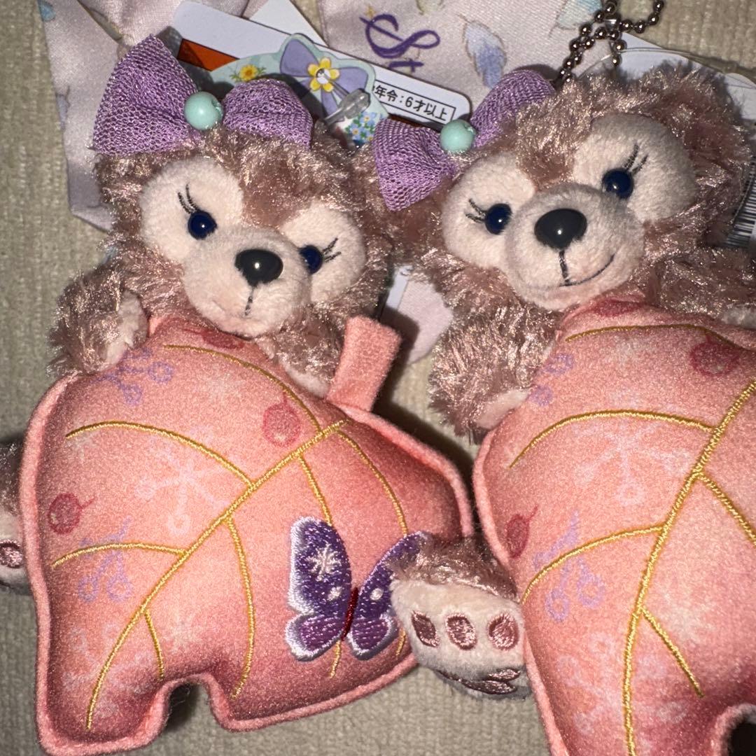 ディズニー　ダッフィー　ウィッシングウィングス　ぬいぐるみ　チャーム　シュシュ