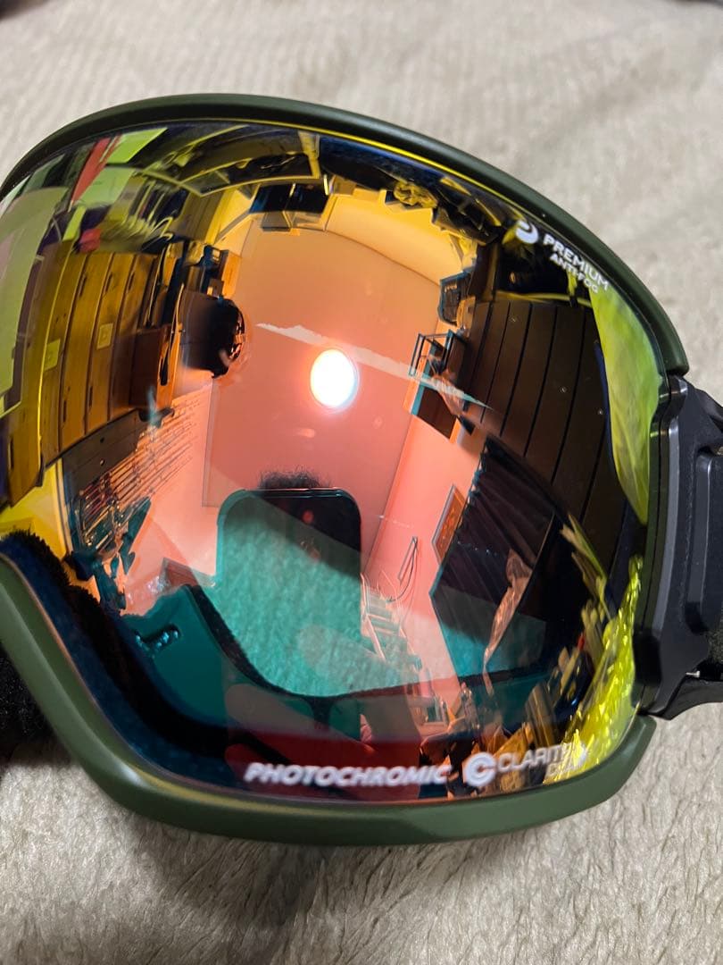 DICE BANK C-MIT LGR/RD ゴーグル　ダイス　バンク