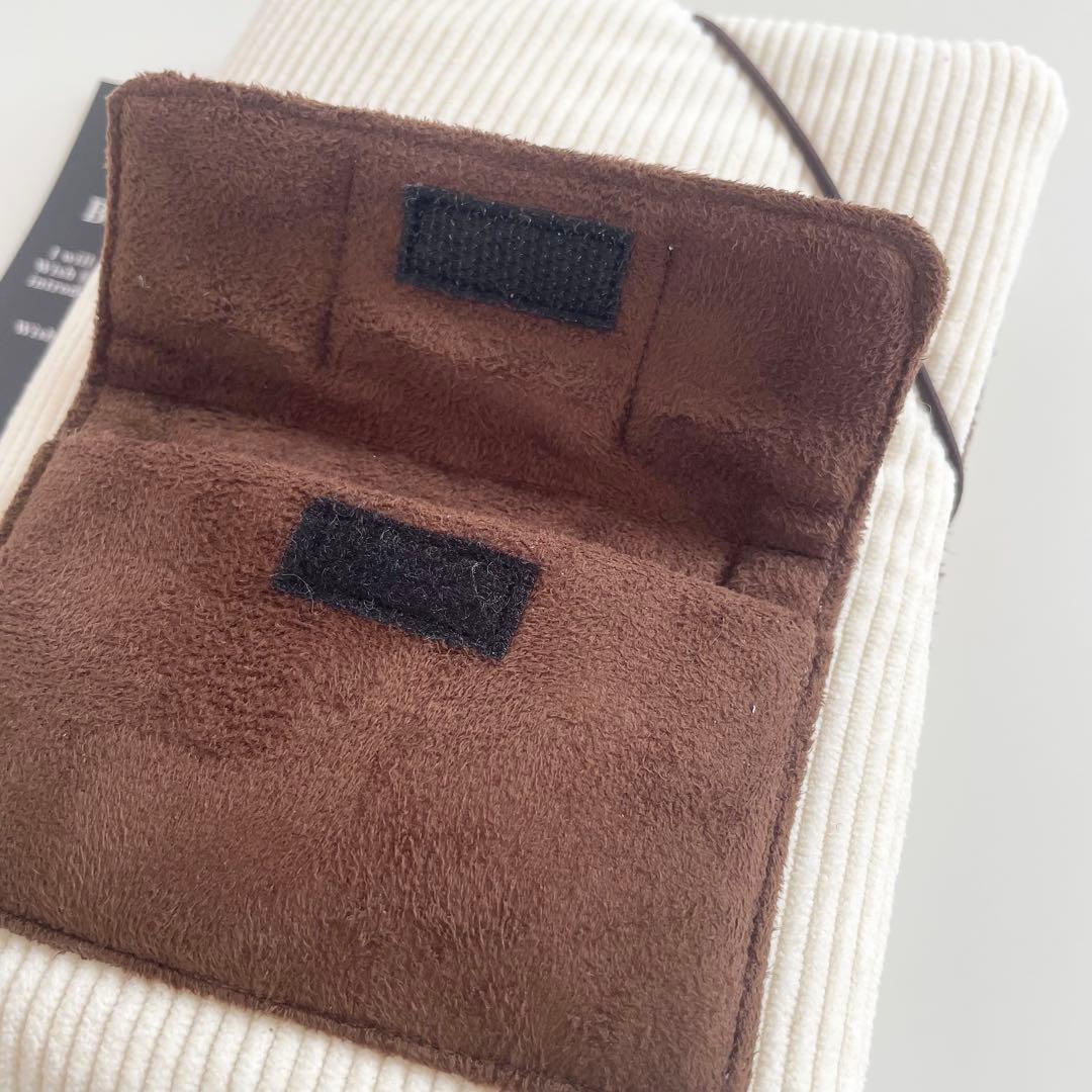 早い者勝ち　韓国　バインダー　カバー　貯金　リフィル　コーデュロイ　ホワイト 2