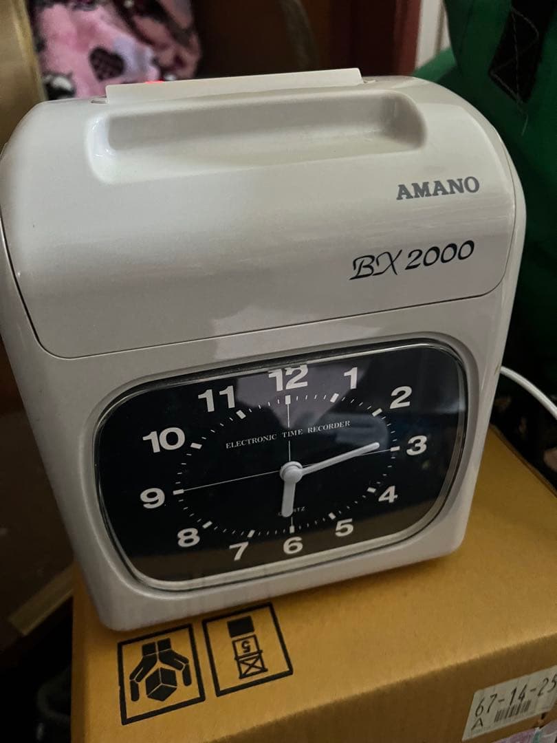 電子タイムレコーダー　AMANO BX2000 中古 良品