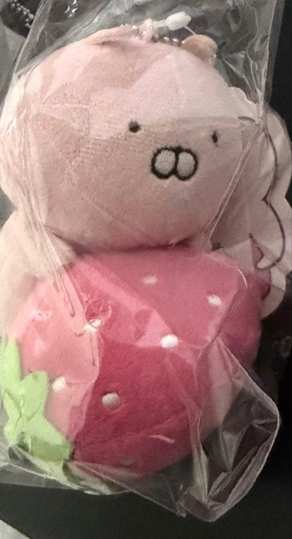 うさまる　うさこ　いちごみるく　ぬいぐるみとマスコットセット