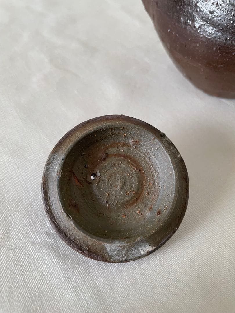 國吉清尚 作　焼締 土瓶