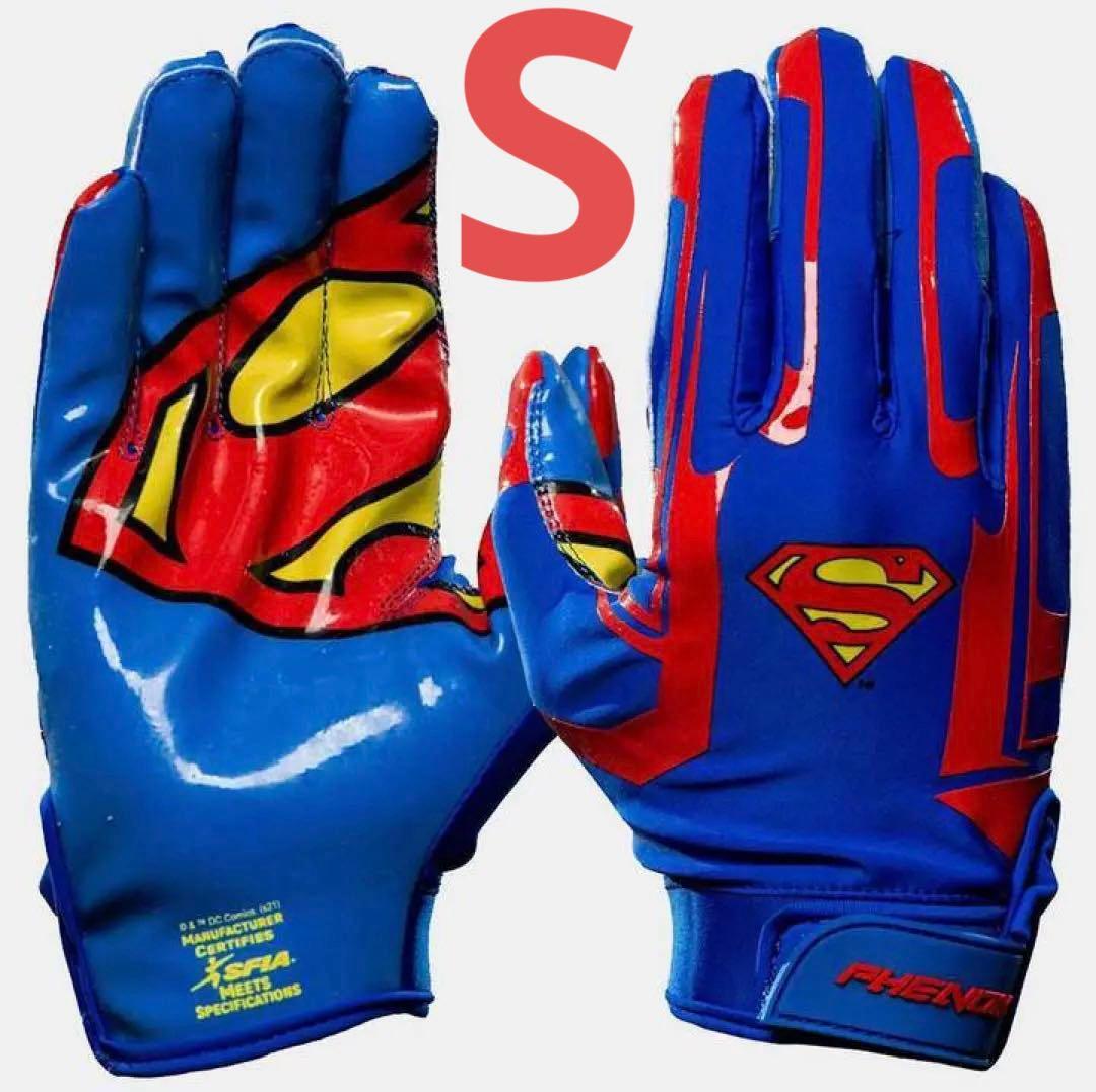 【S】PHENOM ELITE SUPERMAN アメフト グローブ