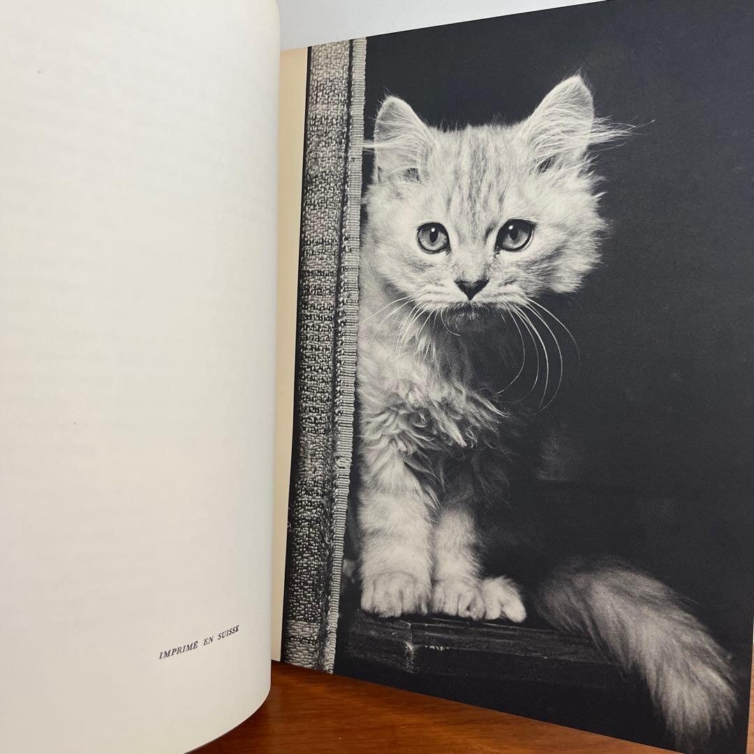 猫 写真集 CHATS HENRI SAAS フランスヴィンテージ