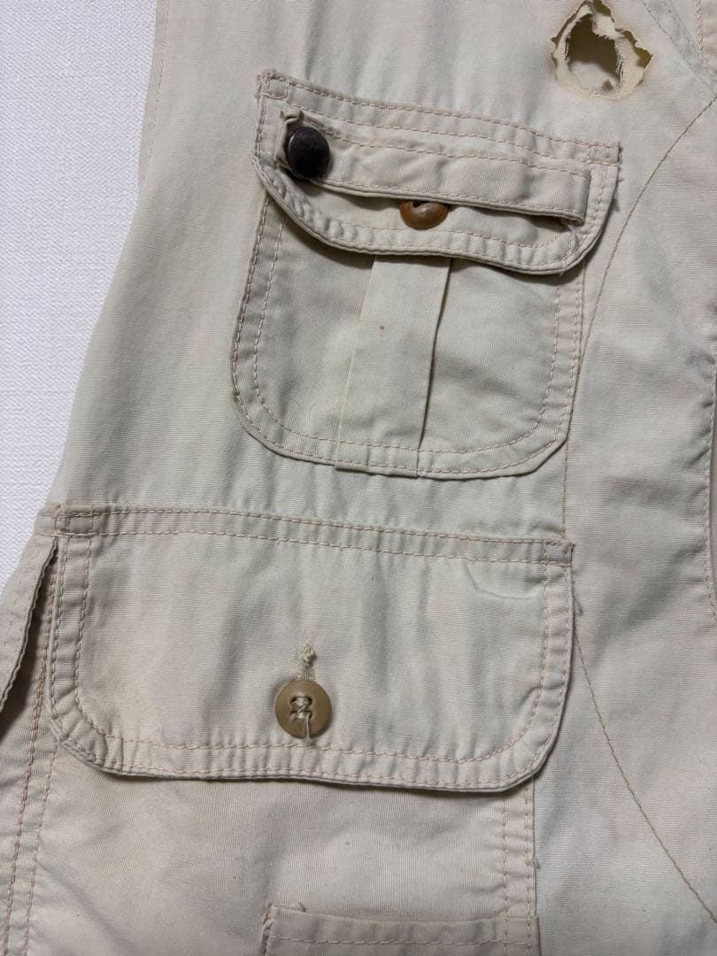 50's american field ベスト　ハーフムーン　ヴィンテージ