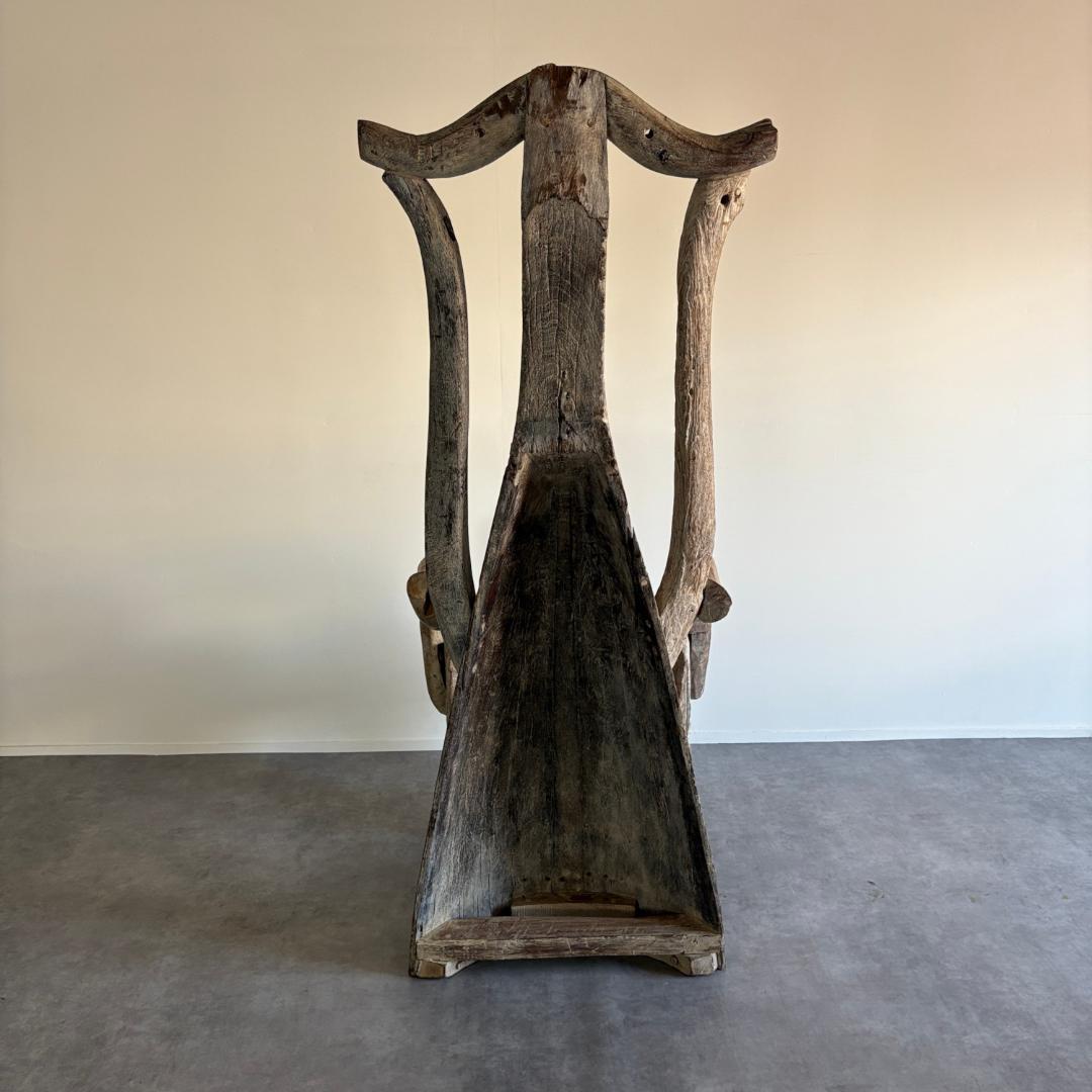 唯一無二　民族美術（Tribal Art）　トライバルキングチェア