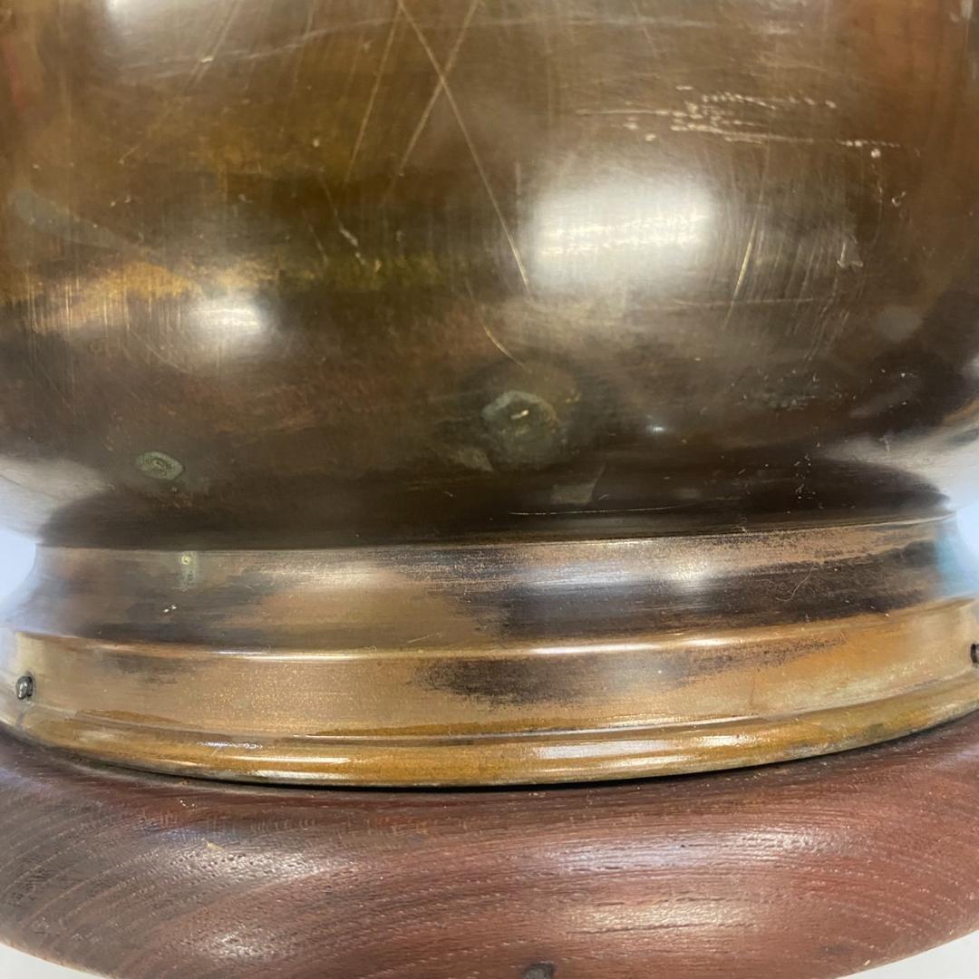 ★値下げ★唐金製（宣徳銅） 金谷五郎三郎　火鉢　手あぶり　箱付き