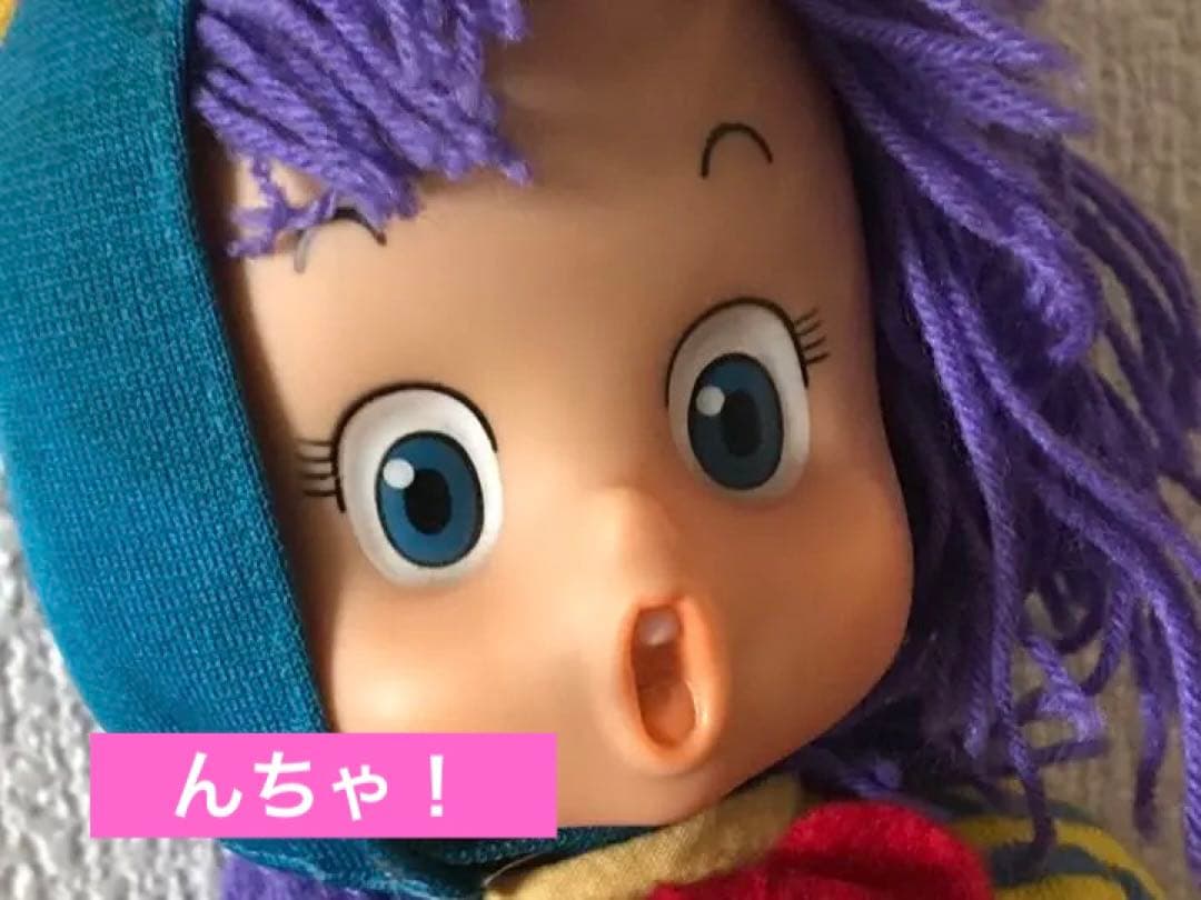 昭和レトロ　鳥山明先生　刻印入り　当時物　アラレちゃん人形　ポピー社