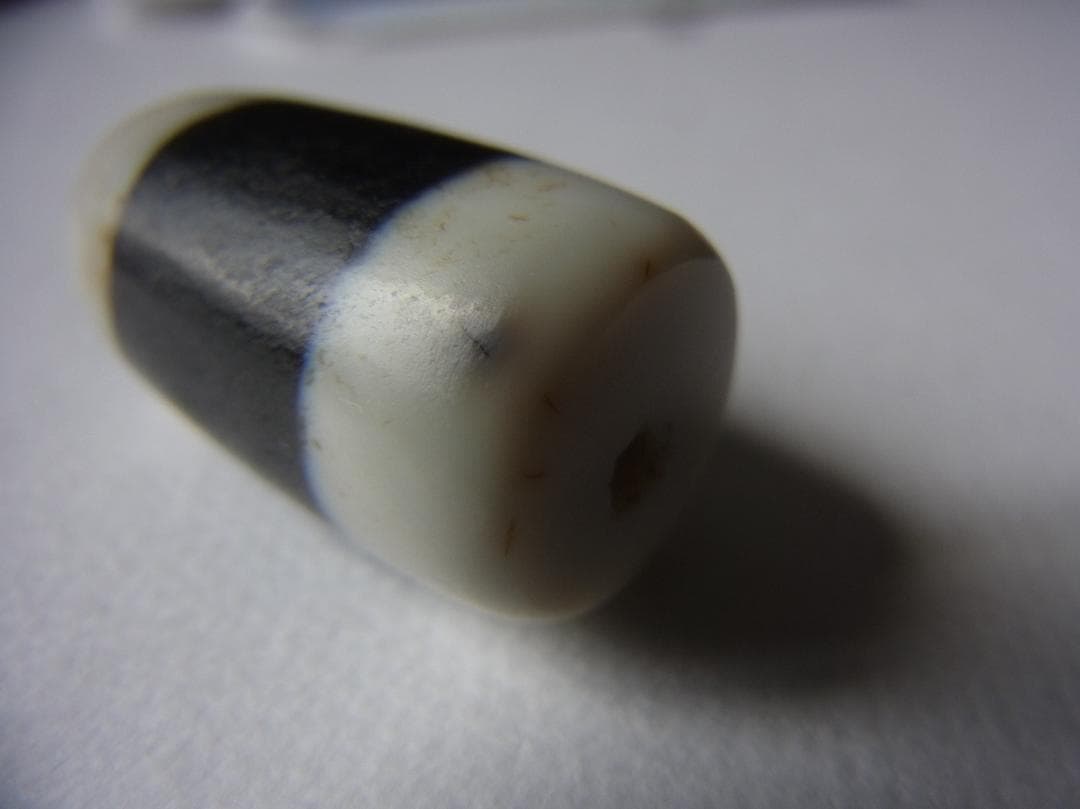 ★D0602★古代石 (210) chung dzi 老線珠　ジービーズ天珠