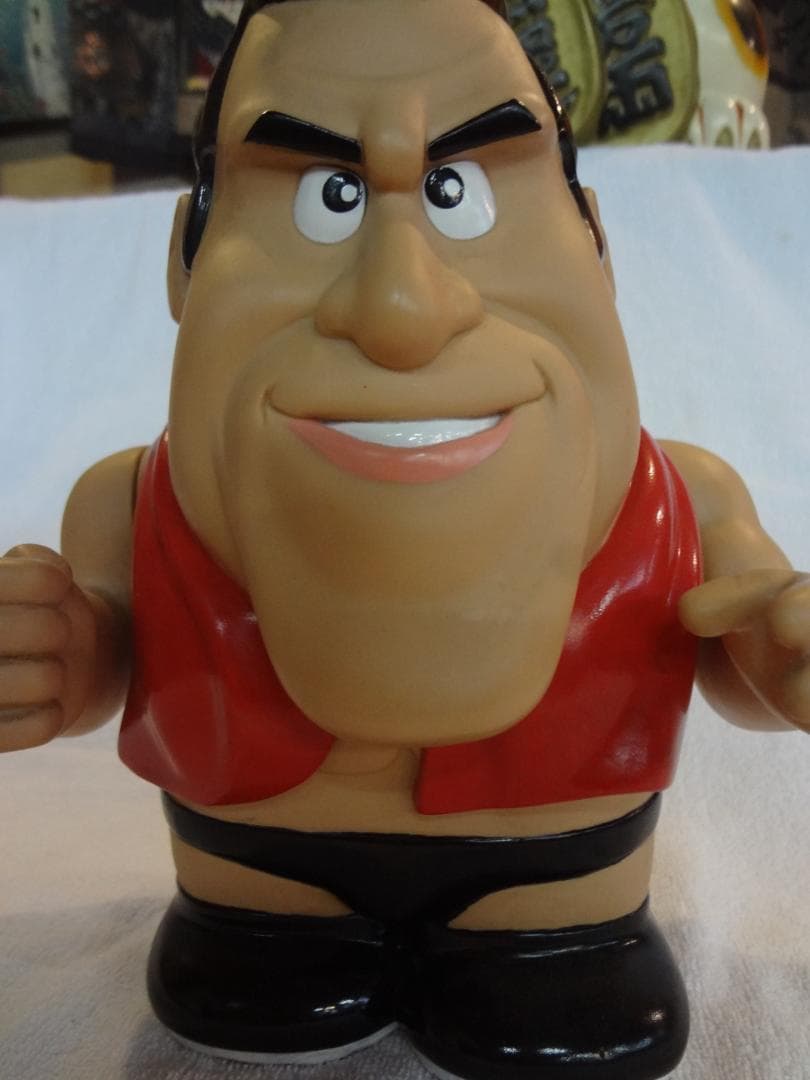 アントニオ猪木　　ソフビBIG貯金箱