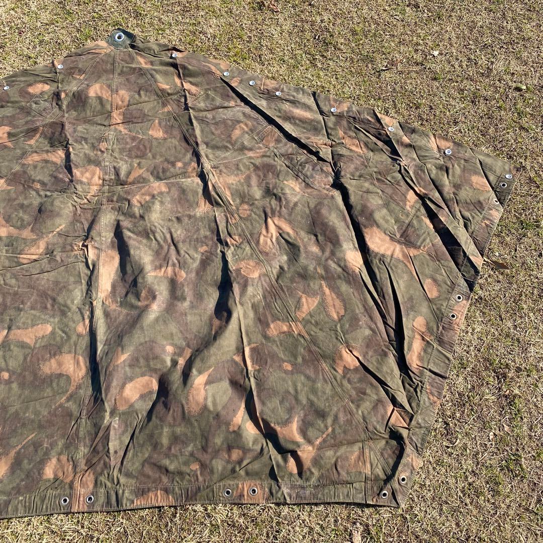 3*1様 ハンガリー軍　軍幕②　ポンチョ　２枚　ポール・ペグセット　ワンポールテ