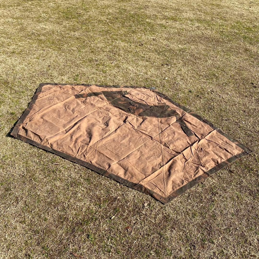 3*1様 ハンガリー軍　軍幕②　ポンチョ　２枚　ポール・ペグセット　ワンポールテ